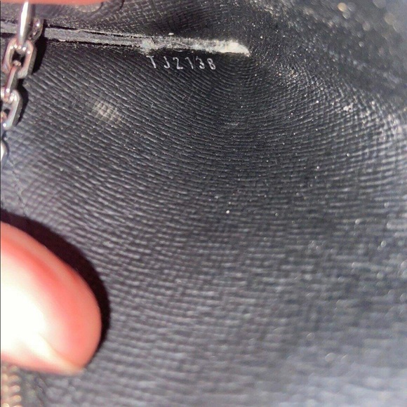 AUTH LOUIS VUITTON Damier Graphite Key CLES Pouch - Picture 6 of 8